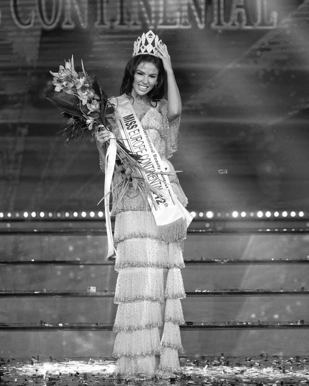 Fashion designer Kamilla Mammadzada shines on the Italian stage, earning acclaim at the Miss Europe.