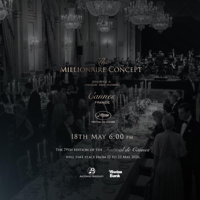  Millionaire Concept Elevates Luxury at the 79th Cannes Film Festival with an Unforgettable Gala
