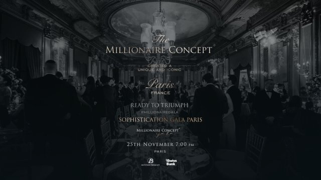 Millionaire Concept&rsquo;s 7th Gala Arrives in Paris