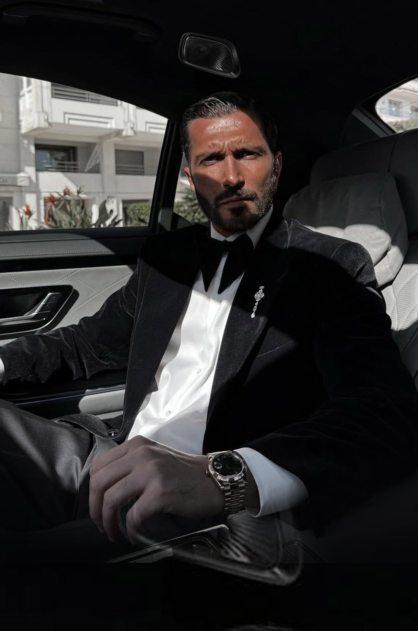 Azerbaijani Entrepreneur  Agil Mamiyev at the 78th Cannes Film Festival.